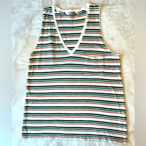 Madewell striped tank top‎ - sz XS